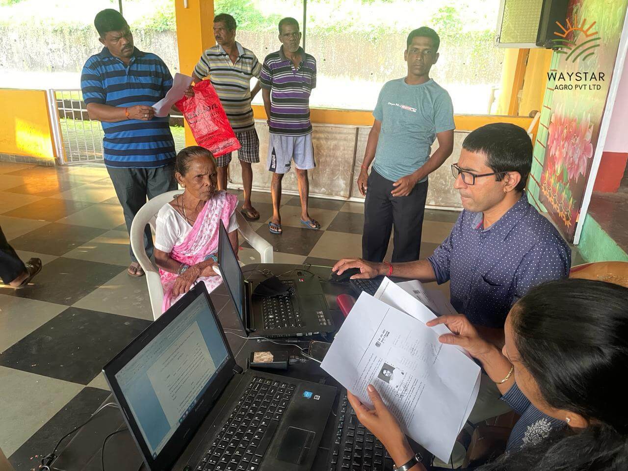 Lease Agreements signing with Farmers providing them livelihood and promoting employment 
By Waystar Agro Pvt Ltd
